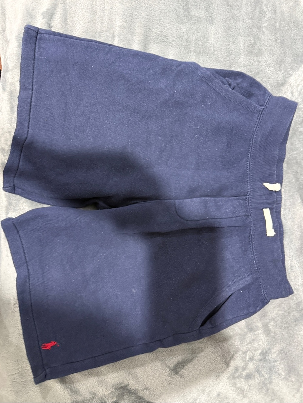 Polo by Ralph Lauren Navy Blue Kids Shorts with Red Pony